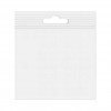 Grip Seal Bags with Euroslot 33x33 Crystal Clear PP 50 micron (100 pieces) [ZE1313]