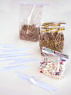 Tin Ties Sticky for 15cm wide Bags (1.000 pieces) [TTA6WH]