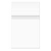 Plastic Bags 7.5x9.5cm Transparent Peel and Seal (100 pieces) [B2XLPC]