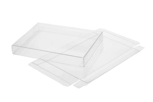 Plastic Gift Boxes 20.6x1.6x25.7cm Crystal Clear (25 pieces) [FPB64]