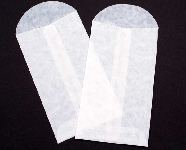 Glassine Paper Envelopes 8x14cm (100 pieces) [G6]