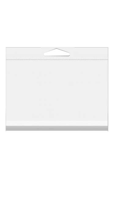 Headerbags 10.2x7.6cm Reclosable and Crystal Clear (100 pieces) [HB4X3]