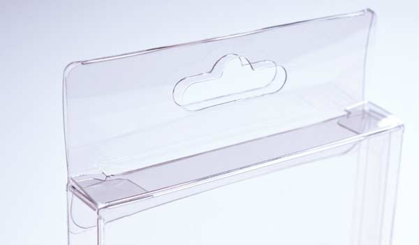 Plastic Gift Boxes 11.4x2.5x14.9cm with Hanger part (25 pieces) [HFB17]