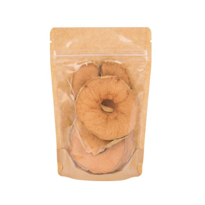 Stand Up Pouches Transparent/Kraft 10.2x6x15.2cm | 57 grams (100 pieces) [ZBGKC2]