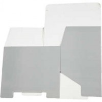 Cardboard Box, LxWxH 15.5x10x22 cm, 1 pc, light grey [HOB-100574]