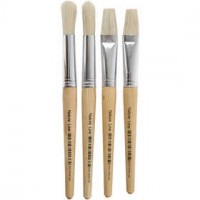 Kids Paint Brushes, W: 15 mm, 4 pcs [HOB-10347]