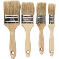 Varnish Brushes, W: 2.5-6.3 cm, 4 pcs [HOB-10544]