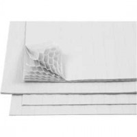 Honeycomb paper, sheet 28x17.8 cm, 8 sheets, white [HOB-204960]
