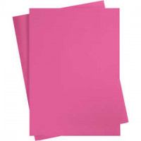 Card, A2 420x600 mm, 180 g, 100 sheets, pink [HOB-213046]