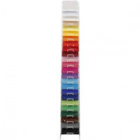 Coloured Card, A4 210x297 mm, 180 g, 120x20 sheets, asstd. colours [HOB-21416]