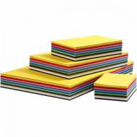 Creative Card, A3+A4+A5+A6, 180 g, 1500 mixed sheets, asstd colours [HOB-21421]