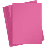 Card, A4 210x297 mm, 180 g, 100 sheets, pink [HOB-217046]