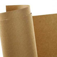 Corrugated Card, sheet 50x70 cm, weight 120 g, 10 sheets [HOB-21928]