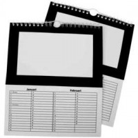 Calendars, hole size 15.2x9 cm, 100 g, 5 sets [HOB-23245]