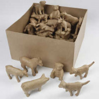 Small Animals, H: 8-12 cm, 60 pcs [HOB-26689]