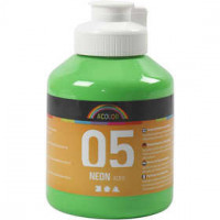 A-Color Acrylic Paint, 500 ml, neon green [HOB-32626]