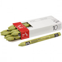 Neocolor I Crayons, thickness 8 mm, L: 10 cm, 10 pcs, light olive (245) [HOB-34008]