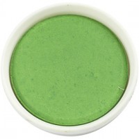 Watercolour, D: 30 mm, 12 pcs, green [HOB-34288]