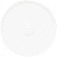 Watercolour, D: 44 mm, H: 16 mm, 6 pcs, white [HOB-34486]
