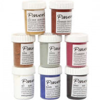Pavercolor, 8x40 ml [HOB-39089]