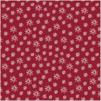Fabric, W: 145 cm, 140 g/m2, 1 rm, red [HOB-443170]