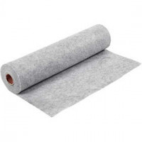 Craft Felt, W: 45 cm, thickness 1.5 mm, 5 m, grey [HOB-45048]