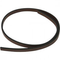 Faux Leather Belt, W: 10 mm, thickness 3 mm, 1 m, brown [HOB-51491]
