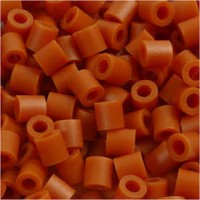 Fuse Beads, size medium mm, size 5x5 mm, 6000 pcs, redbrown (32254) [HOB-751051]