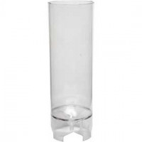 Candle Mould, size 185x70 mm, wick size 21, 1 pc [HOB-79209]