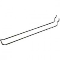 Euro pegboard hooks, L: 200 mm, thickness 4 mm, 50 pcs [HOB-930072]