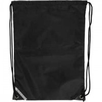 Drawstring bag, size 31x44 cm, 1 pc, black [HOB-951581]