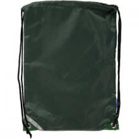 Drawstring bag, size 31x44 cm, 1 pc, green [HOB-951621]