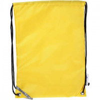 Drawstring bag, size 31x44 cm, 1 pc, yellow [HOB-951681]