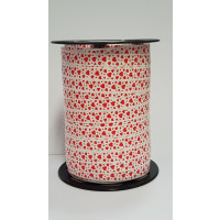 Curling Ribbon Malo Hearts 10mm x 225 meter (1 roll) [HV-HEART10M]
