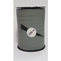 Curling Ribbon Two-tone Grey 10mm x 250 meter (1 roll) [HV-PAP10GY]