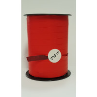 Curling Ribbon Two-tone Red 10mm x 250 meter (1 roll) [HV-PAP10R]