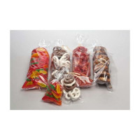 Plastic Bags 7.6x25.4cm Clear Polypropylene (100 pieces) [FP2310]