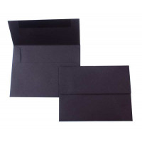 Envelopes Black 14.6x11.1cm Premium Opaque (50 pieces) [E122]