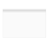 Plastic Bags 16x11.5cm Transparent Peel and Seal (100 pieces) [B46]