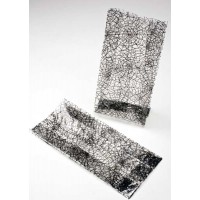 Printed Bags Spider Web 8.9x5.1x19.1cm with side gusset (100 pieces) [G3WEB]