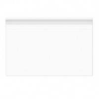 Plastic Bags 28.6x11.1 Transparent Peel and Seal (100 pieces) [B114]