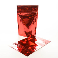 Stand Up Pouches Red 10x6x15cm | 57 grams (100 pieces) [ZBGM2R]