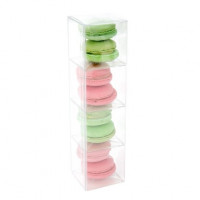 Plastic Gift Boxes set - 4 boxes - 5.2x5.2x20.6cm (25 pieces) [NBS6]