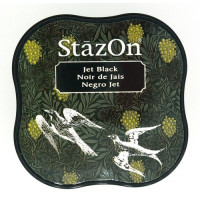 Ink Pads Stazon Midi Jet black (1 pc) [SZ-MID-31 ]