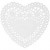 Doilies, D: 10 cm, 30 pcs [HOB-20964]