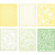Pad with Cardboard Lace Patterns, A6 104x146 mm, 200 g, 24 pcs, asstd. colours [HOB-21606]