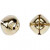 Bells, D: 8+10+13 mm, 18 mixed, gold [HOB-500100]