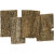 Bark Plates, size 9.5x6.5 cm, thickness 1-4 mm, 340 g [HOB-50225]