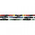 Katsuki Beads, D: 5 mm, hole size 1.2 mm, 3x40 cm, asstd colours [HOB-69945]