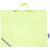 School Bag, size 36x29 cm, depth 9 cm, 1 pc, fluorescent yellow [HOB-951781]